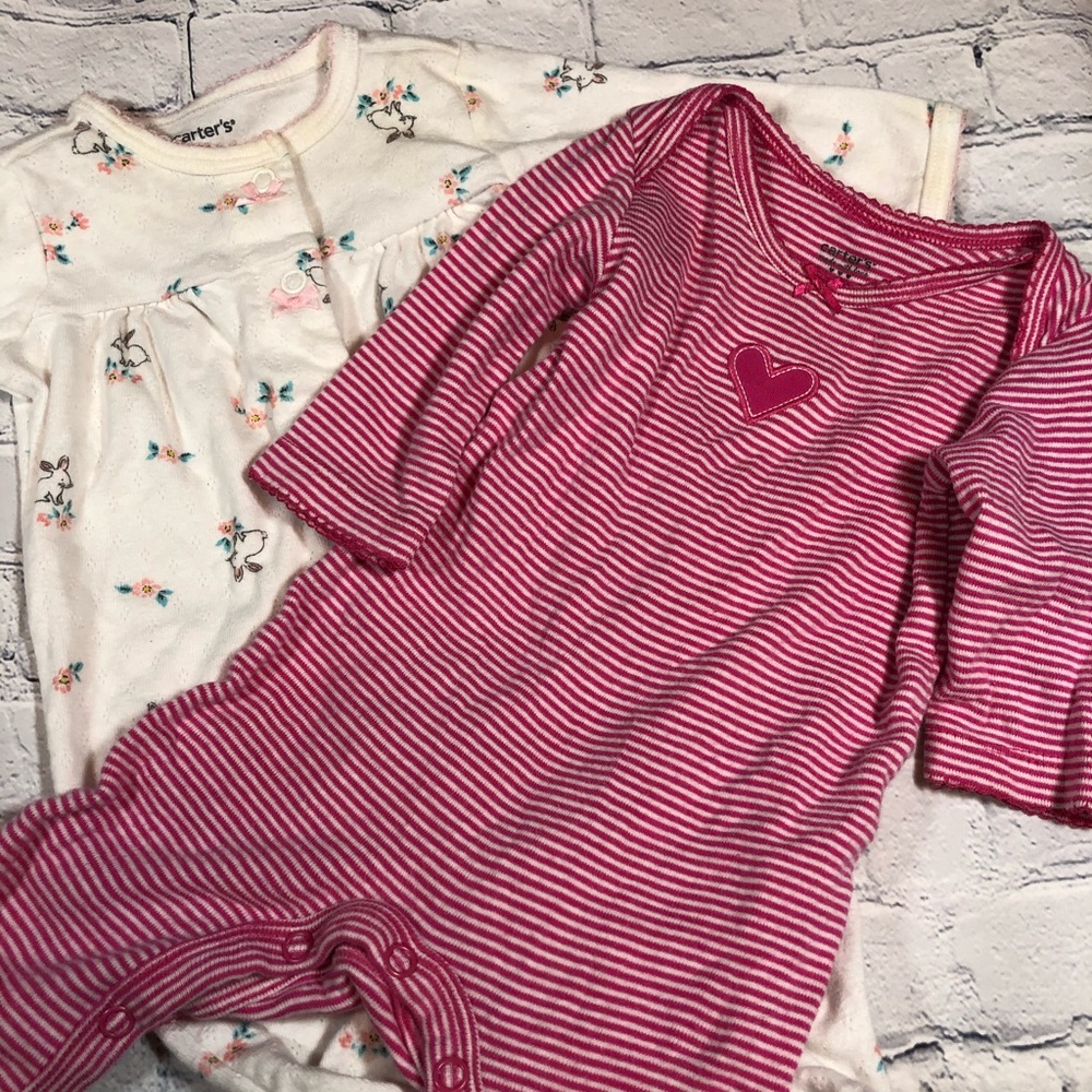 0-3 footed and footless sleeper lot